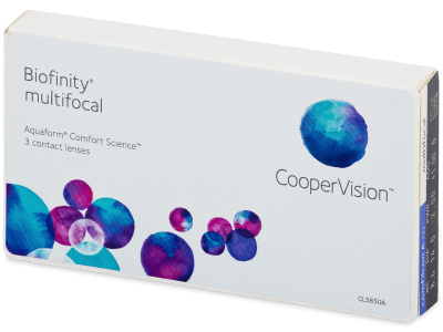 Biofinity Multifocal (3 leče) - Multifokalne kontaktne leče