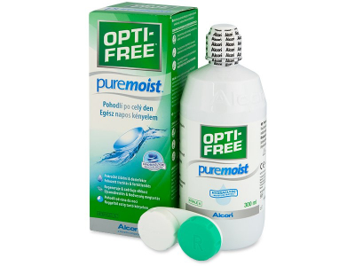 Tekočina OPTI-FREE PureMoist 300 ml  - Tekočina za čiščenje