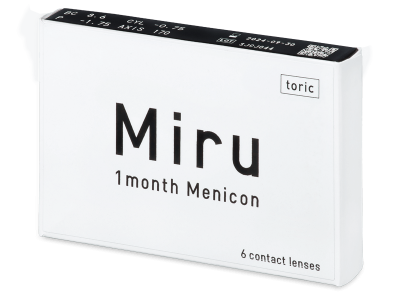 Miru 1 Month Menicon toric (6 leč) - Torične kontaktne leče