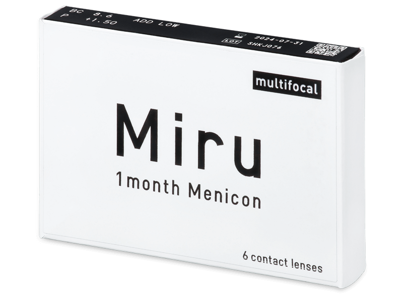 Miru 1 Month Menicon Multifocal (6 leč) - Multifokalne kontaktne leče