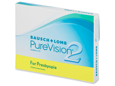 PureVision 2 for Presbyopia (3 leče) - Multifokalne kontaktne leče