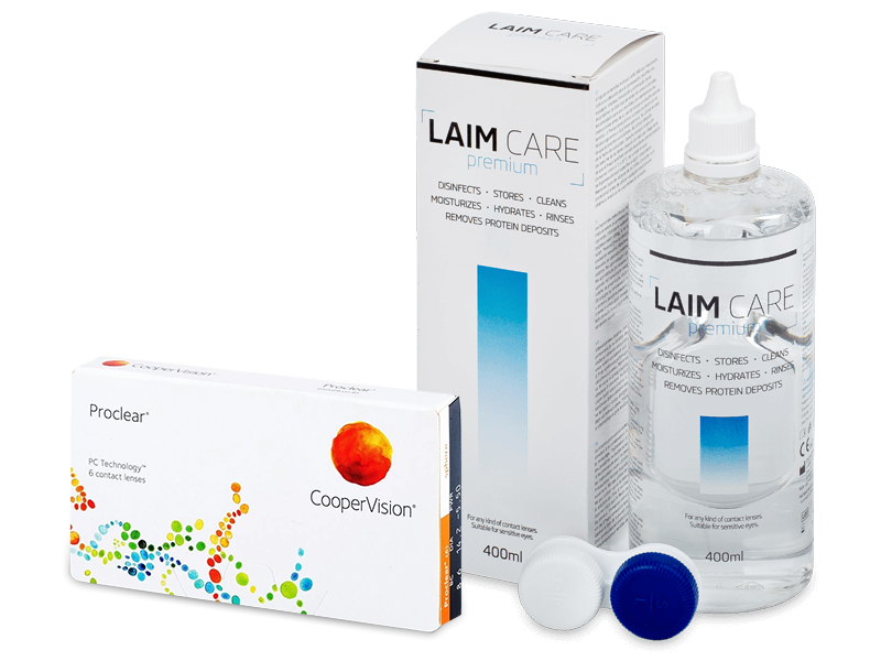 Proclear Compatibles Sphere (6 leč) tekočina Laim-Care 400 ml - Package deal
