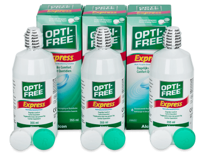 Tekočina OPTI-FREE Express 3 x 355 ml  - Economy 3-pack - solution