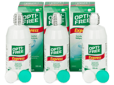 Tekočina OPTI-FREE Express 3 x 355 ml - Economy 3-pack - solution