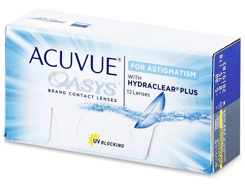 Acuvue Oasys for Astigmatism (12 leč) - Torične kontaktne leče