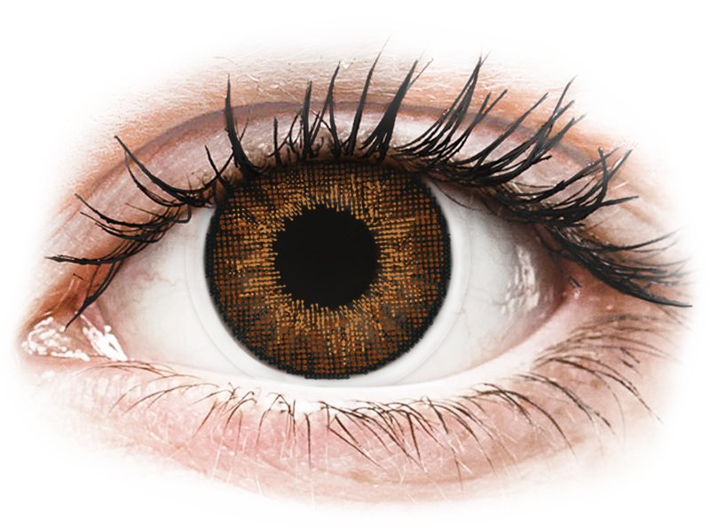 Air Optix Colors - Brown - z dioptrijo (2 leči) - Barvne kontaktne leče