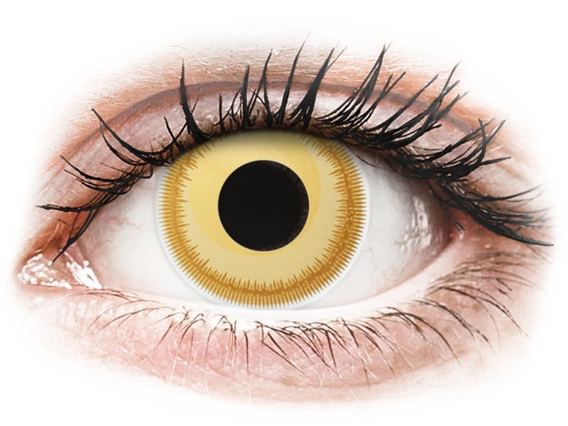 ColourVUE Crazy Lens - Avatar - brez dioptrije (2 leči) - Barvne kontaktne leče