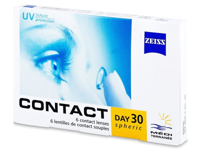 Contact Day 30 Spheric (6 leč) - Mesečne kontaktne leče