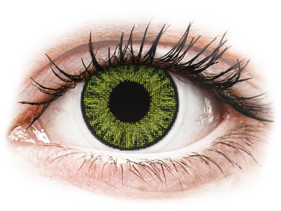 TopVue Color daily - Fresh Green - brez dioptrije (10 leč) - Barvne kontaktne leče
