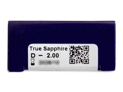 TopVue Color - True Sapphire - z dioptrijo (2 leči) - Predogled lastnosti