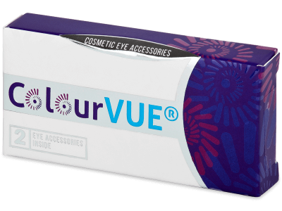 ColourVUE Glamour Blue - brez dioptrije (2 leči) - Ta izdelek je na voljo tudi v tej različici pakiranja
