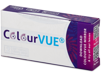 ColourVUE BigEyes Ultra Violet - brez dioptrije (2 leči) - Ta izdelek je na voljo tudi v tej različici pakiranja