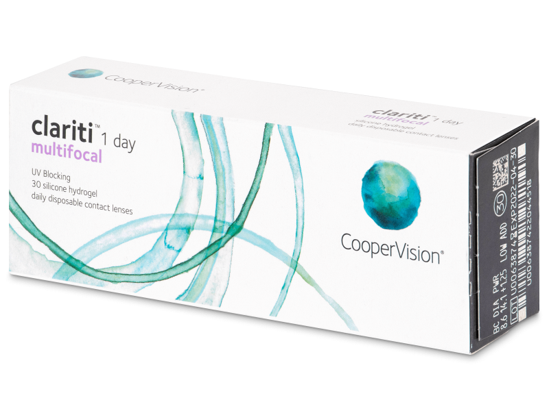 Clariti 1 day multifocal (30 leč) -  Multifocal contact lenses