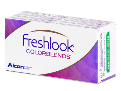 FreshLook ColorBlends Green - brez dioptrije (2 leči)