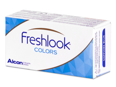 FreshLook Colors Blue - z dioptrijo (2 leči)
