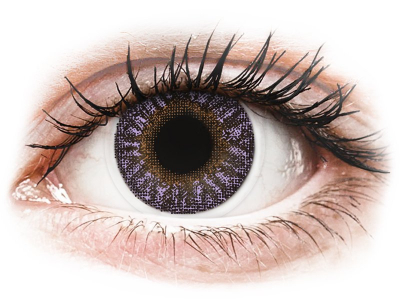 TopVue Color - Violet - z dioptrijo (2 leči) - Barvne kontaktne leče
