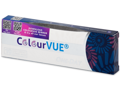 ColourVue One Day TruBlends Hazel - z dioptrijo (10 leč) - Ta izdelek je na voljo tudi v tej različici pakiranja