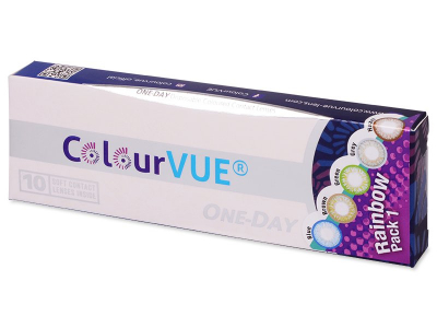 ColourVue One Day TruBlends Rainbow 1 - brez dioptrije (10 leč) - Ta izdelek je na voljo tudi v tej različici pakiranja