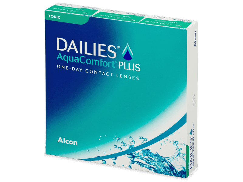 Dailies AquaComfort Plus Toric (90 leč) - Torične kontaktne leče