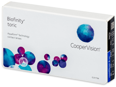 Biofinity Toric (6 leč) - Torične kontaktne leče