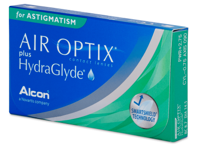 Air Optix plus HydraGlyde for Astigmatism (6 leč) - Starejši dizajn