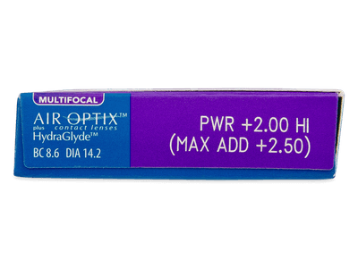 Air Optix plus HydraGlyde Multifocal (6 leč) - Predogled lastnosti