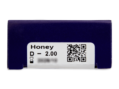 TopVue Color - Honey - z dioptrijo (2 leči) - Predogled lastnosti