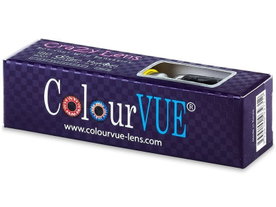 ColourVUE Crazy Lens - White Screen - brez dioptrije (2 leči)