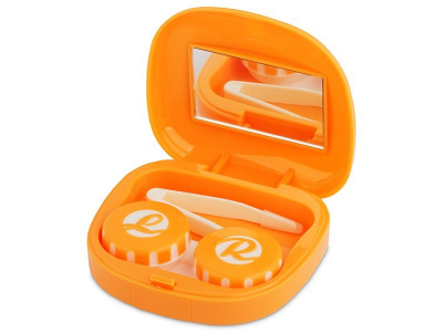 Škatlica z ogledalom Face - orange 