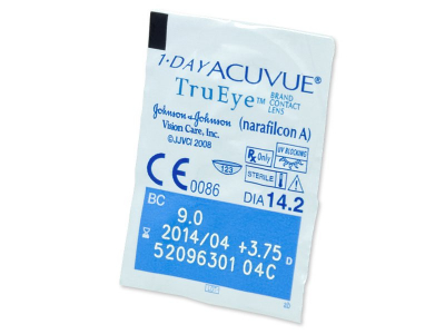 1 Day Acuvue TruEye (180 leč) - Predogled blister embalaže