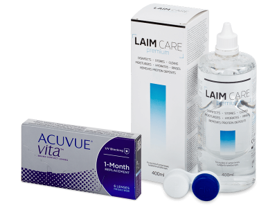 Acuvue Vita (6 leč) + tekočina Laim-Care 400 ml