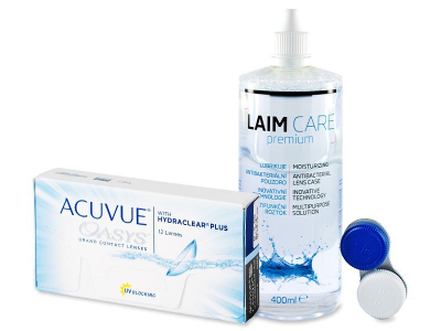 Acuvue Oasys (12 leč) + tekočina Laim-Care 400 ml