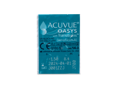 Acuvue Oasys with Transitions (6 leč) - Predogled blister embalaže