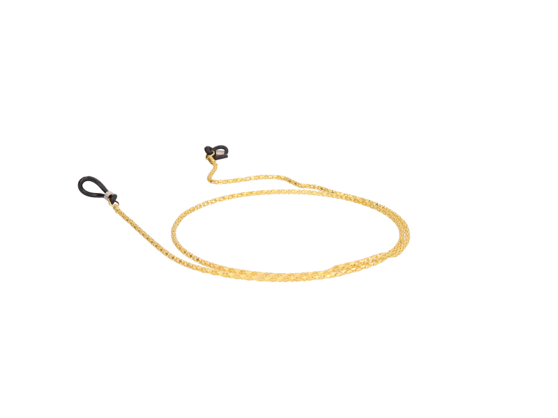 Kovinska vrvica za očala BC15 - Zlata 