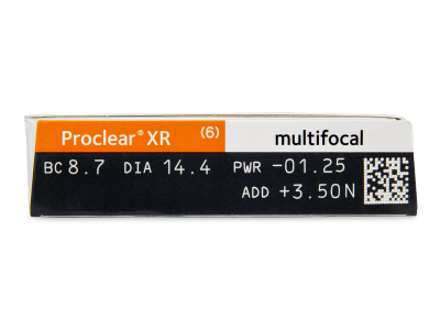 Proclear Multifocal XR (6 leč) - Predogled lastnosti