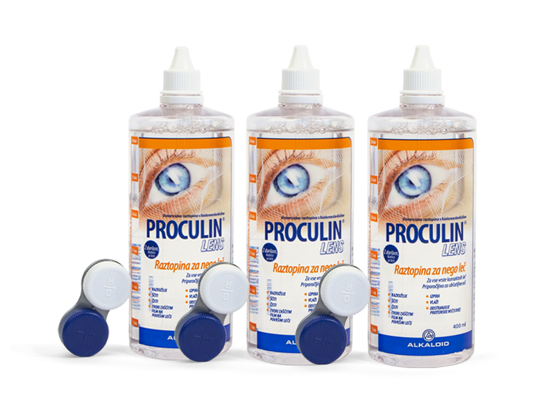 Tekočina Proculin Lens 3x 400 ml  - Economy 3-pack - solution