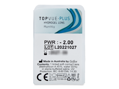 TopVue Plus (6 leč) - Predogled blister embalaže