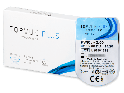 TopVue Plus (1 leča) - Mesečne kontaktne leče