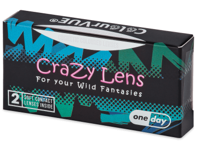 ColourVUE Crazy Lens - Reignfire - dnevne leče brez dioptrije (2 leči)
