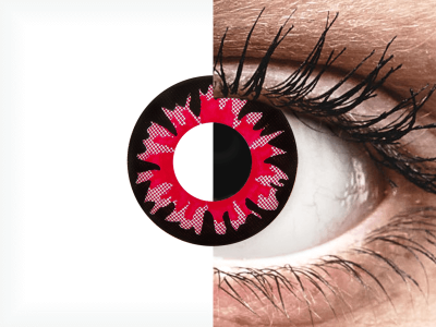 ColourVUE Crazy Lens - Volturi - dnevne leče brez dioptrije (2 leči)