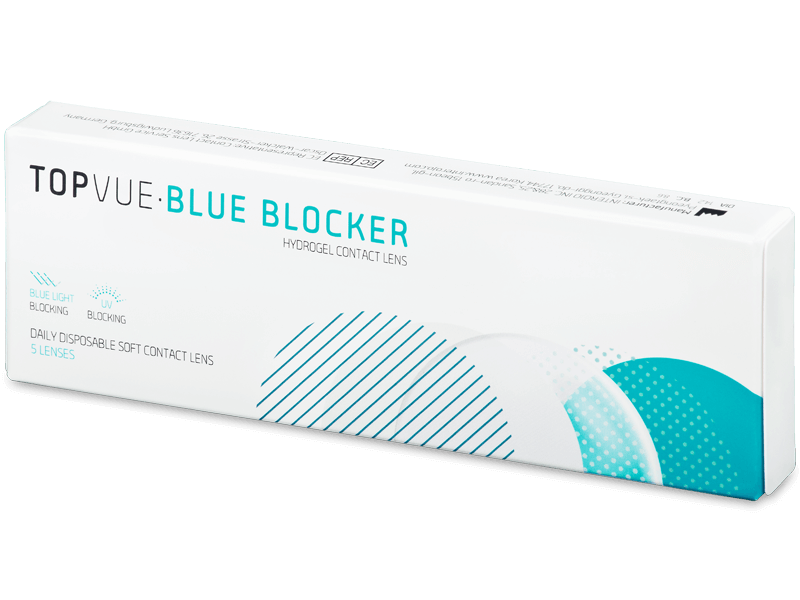 TopVue Blue Blocker (5 leč) - Dnevne kontaktne leče