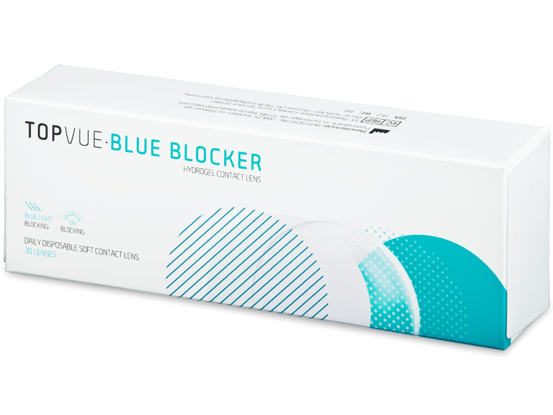 TopVue Blue Blocker (30 leč) - Dnevne kontaktne leče
