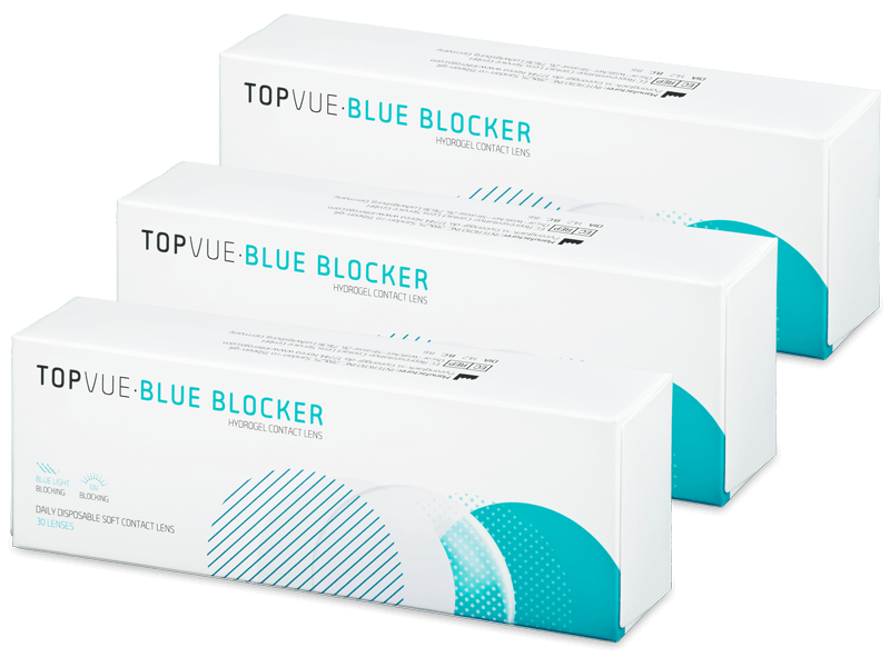 TopVue Blue Blocker (90 leč) - Dnevne kontaktne leče