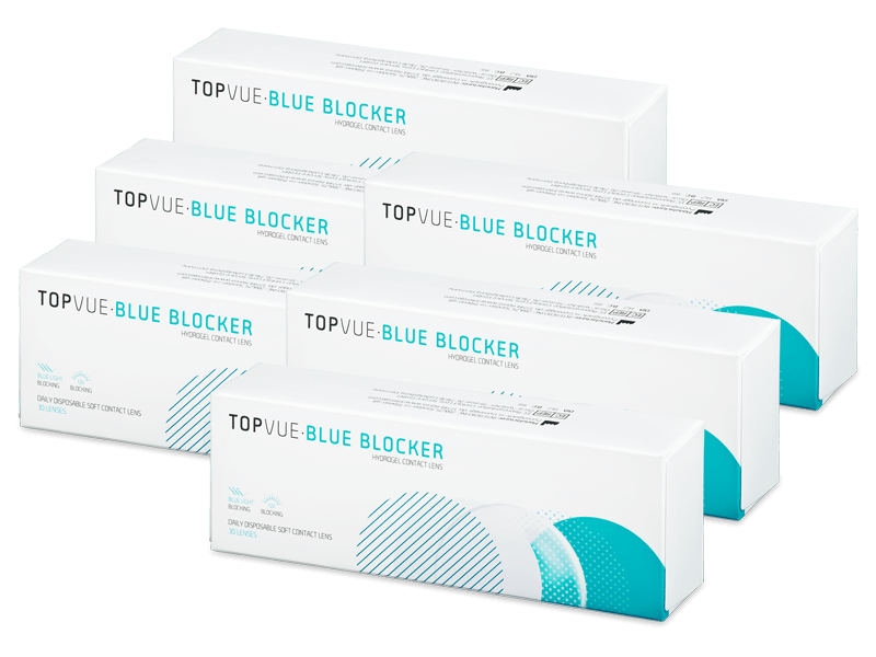 TopVue Blue Blocker (180 leč) - Dnevne kontaktne leče