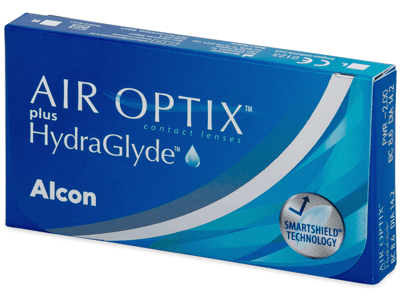 Air Optix plus HydraGlyde (3 leče) - Mesečne kontaktne leče