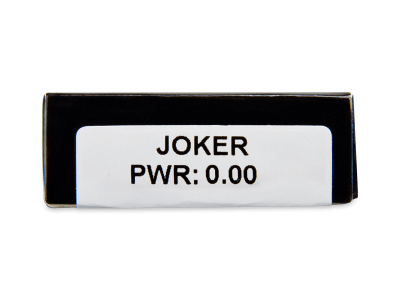 CRAZY LENS - Joker - dnevne leče brez dioptrije (2 leči) - Predogled lastnosti