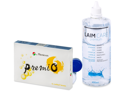 Menicon PremiO (6 lenses) + Laim-Care Solution 400 ml