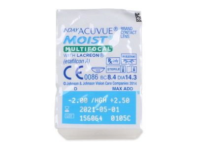 1 Day Acuvue Moist Multifocal (30 leč) - Blister pack preview 