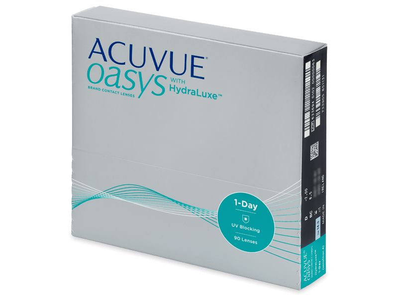 Acuvue Oasys 1-Day with Hydraluxe (90 leč) - Dnevne kontaktne leče