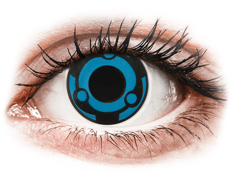 CRAZY LENS -  Vision - dnevne leče brez dioptrije (2 leči) - Barvne kontaktne leče
